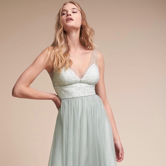 Anthropologie Dresses & Skirts - BHLDN for Anthropologie ‘Brit’ dress. Sage. Sz 6